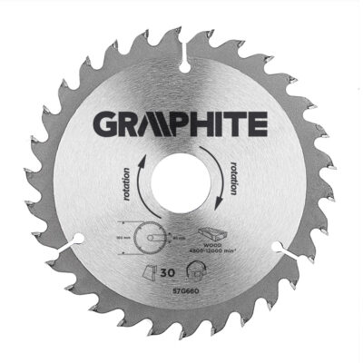 GRAPHITE REZNA PLOČA ZA DRVO 160 X 30MM 30 ZUBA