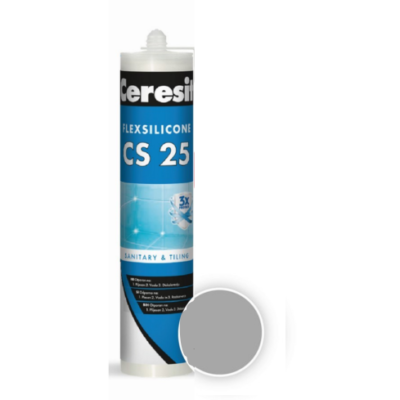 CERESIT CS 25 SANITARNI SILIKON MANHATTAN 280ML